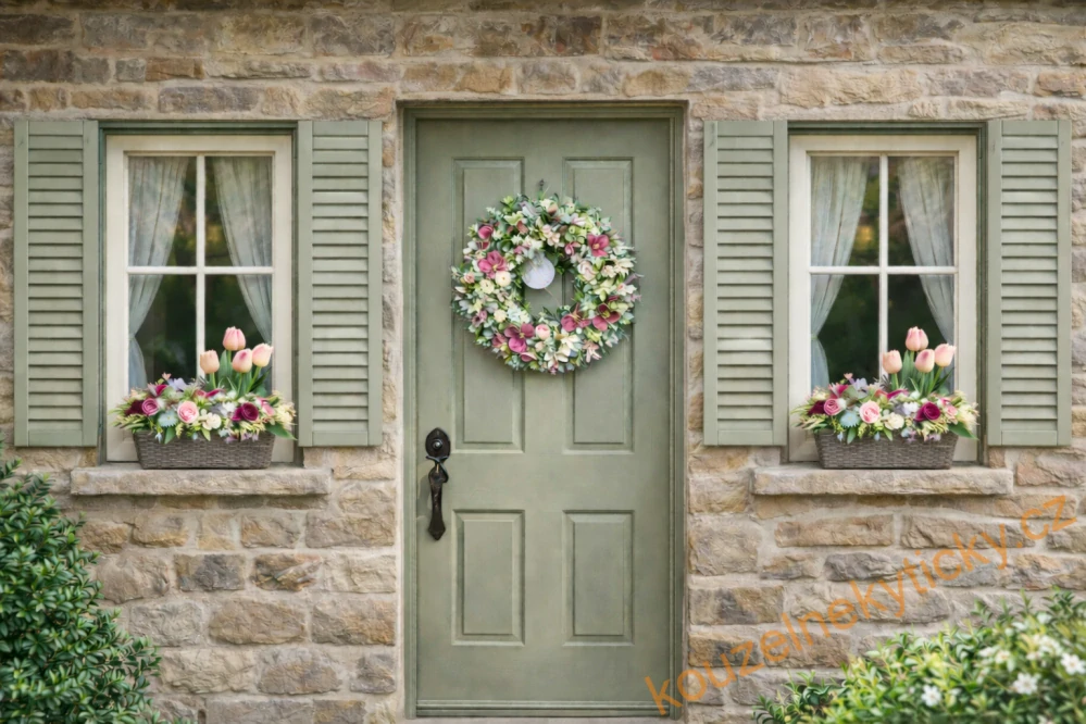 REZERVACE Květinový jarní - mix s vínovými čemeřicemi  II. 