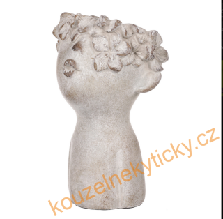 Obal na květiny tvaru hlavy 