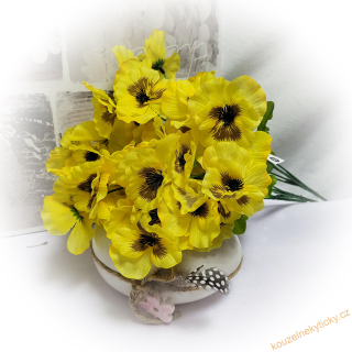 Macešky svazek  větší - žluté 