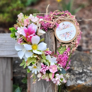 Srdíčko - Bílo-růžové 