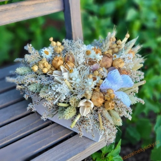 Dřevěné srdíčko - Natur  