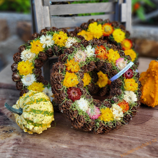  Dušičkový věneček - jemný 