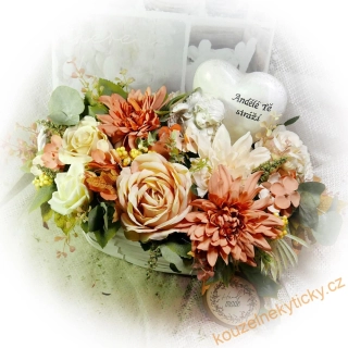 Dušičkový koš - Andělé tě stráží