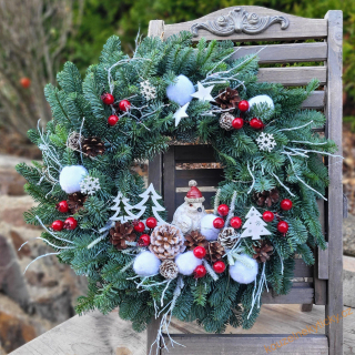 REZERVACE p. Darf. Chvojový věnec s LED