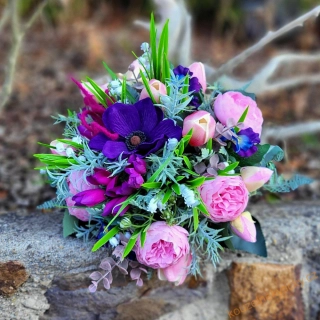  Květinová  kytice -  Vanda 