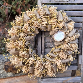 Natur věnec přírodní - Únor
