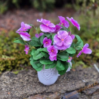 Macešky trs - velikost L růžové 