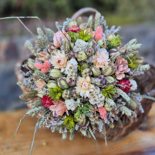 Sušinová kytice do vázy - Jemná 