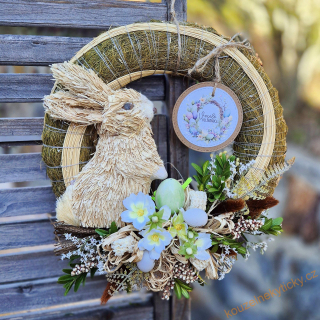 Jarní věneček  - Zajíček 