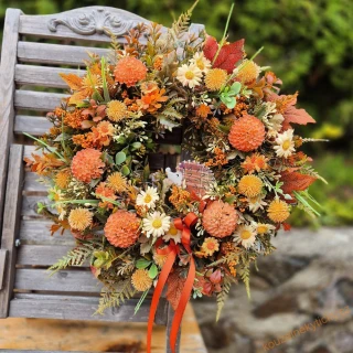 REZERVACE   Věneček podzimní na přání 